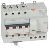 Monoblock differential circuit breaker DX³6000 10kA high inlet screw automatic high outlet 4P 400V~ - 40A - typeAC 300mA