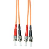 FO Patchcord Duplex ST/ST,50/125æm OM2, LS0H-3, orange, 3.0m