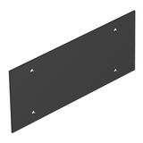 T12L P03S 9011 Cover plate, Telitank T12L, blank, for lengthwise side