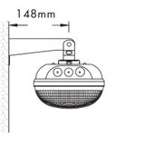 Linda wall mounting set 90ø for 18/36/58W