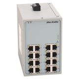 Allen-Bradley 1783-US6T2TG2H Stratix 2000 unmanaged switch, 6 copper 10/100 Ports, 2 copper 10/100/1000 Ports, 2 Singlemode 100 meg. preinstalled fiber SFP Module