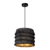 Lucide EXTRAVAGANZA TOGO - Pendant light - Ø 25 cm - 1xE27 - Grey