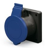 FLUSH-MNT.SOCKET 63A 3P+N+E 6h IP44/IP54