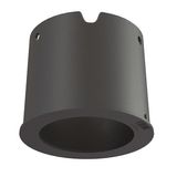 Cover masking for pole ›60 mm for Avenida LED, grey