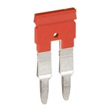 Bridging combs Viking 3 - equipotential - for 2 blocks with 5 mm pitch - red