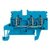 Feed-through terminal block, Tension-clamp connection, 2.5 mm², 800 V,