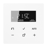 Standard room thermostat with display TRDLS1790WW