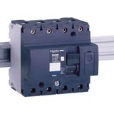 Miniature circuit-breaker, Acti9 NG125L, 4P, 63 A, B curve, 50 kA (IEC 60947-2)