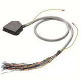 PLC-wire, Digital signals, 32-pole, Cable LiYCY, 8 m, 0.50 mm²
