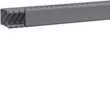 Slotted panel trunking without holes made of PVC BA6 40x25mm stone gre