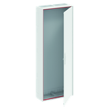A29D ComfortLine A Wall-mounting cabinet, Surface mounted/recessed mounted/partially recessed mounted, 216 SU, Isolated (Class II), IP54, Field Width: 2, Rows: 9, 1400 mm x 550 mm x 215 mm