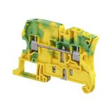 SCREW CLAMP - GREEN/YELLOW