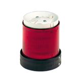 Harmony XVB, Illuminated unit for modular tower lights, plastic, red, Ø70, steady, bulb or LED not included, 250 V