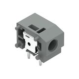 Stackable PCB terminal block 2.5 mm² Pin spacing 7.5/7.62 mm gray