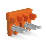 Adjacent jumper for switching lever 2-way insulated orange