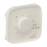 Cover plate Valena Allure - floor heating thermostat - ivory