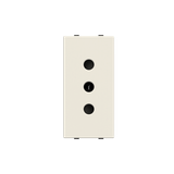 N2133.1 BL Socket outlet IT P11 White - Zenit