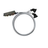 PLC-wire, Digital signals, 20-pole, Cable LiYY, 8 m, 0.25 mm²