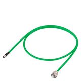 not possible in combination DRIVE-CLiQ adapter cable pre-fabricated type: 6FX8002-2DC38 DRIVE-CLiQ with 24 V M12  6FX8002-2DC38-1BF0