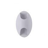 Outdoor Times Square Wall Lamp White