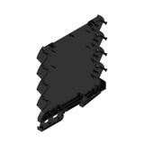 Basic element, IP20 in installed state, Plastic, black, Width: 6.1 mm