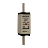 Fuse-link NH0 gG 500VAC 25A isolated tags Double indicator