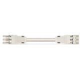 pre-assembled interconnecting cable Cca Socket/plug white