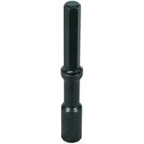 Hammer insert for earth rods D 20mm L 240mm for Atlas Copco width acro