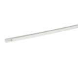 Cable ducting (base + cover) Transcab - 40x40 mm - light grey halogen free