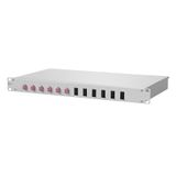 OpDAT fix patch panel VIK 6xLC-D OM4