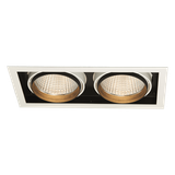 Unity Rectangular 2 Downlight DALI Emergency