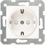 Karre-Meridian White (Quick Connection) Child Protected Earthed Socket