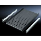 IW Component shelf, pull-out, for TS, SE, PC, IW, for enclosure depth 600 mm