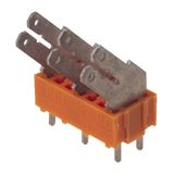 PCB terminal, 7.50 mm, Number of poles: 6, Conductor outlet direction: