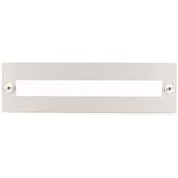 Front plate, for HxW=350x1200mm, blind