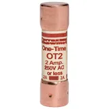 Fuse OT - Class K5 - Fast-Acting 250VAC 250VDC 2A Ferrule