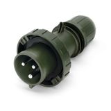 PLUG 32A 2P+E 6h IP66/IP67/IP69 200-250V