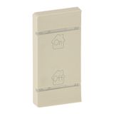Cover plate Valena Life - GEN/ON/OFF marking - left-hand side mounting - ivory