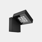 Wall fixture IP66 Modis Simple LED LED 18.3W LED warm-white 2700K ON-OFF Black 1189lm