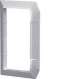 Wall cover plate for wall trunking BRN/BRHN 70x130mm halogen free in l