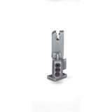 Socket module without ground contact 1-pole gray