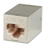 RJ45 STP double coupling, Cat. 5e