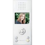 Video hands-free station Color, active white glossy, System M