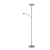 ZENITH LED Reading Lamp 20W + 4W Satin Chrome