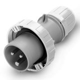 PLUG 16A 3P+E 12h IP66/IP67/IP69 TST>50V