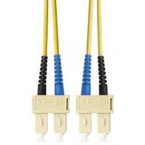 FO Patchcord Duplex SC/SC, 9/125æm OS2, LS0H-3, yellow, 5.0m