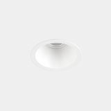 Downlight Play High Visual Comfort Mini Round Fixed 1.5W LED warm-white 3000K CRI 80 7.6º White IP54 116lm
