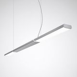 Suspended luminaires Parelia Prisms Aluminium ETDD 79W 13700lm Wide reduced glare UGR19 (W19) IK02 3 SDCM