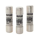 Cylindrical fuse-link gG 10x38 IEC 400VAC 10A With Striker