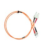 FO Patchcord Duplex ST/SC,50/125æm OM2, LS0H-3, orange, 5.0m